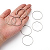 Tarnish Resistant 304 Stainless Steel Linking Ring STAS-T047-15B-4
