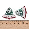 Christmas Themes Opaque Printed Acrylic Pendants LS-OACR-B037-01-3