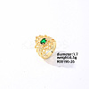 Brass Rhinestones Finger Rings for Women KK6620-1-1