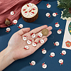 30Pcs Christmas Theme Alloy Enamel Pendants ENAM-FH0001-77-3