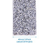 Glitter Resin Hotfix Rhinestone(Hot Melt Adhesive On The Back) OCOR-TA0002-01-40mm-9
