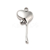 Non-Tarnish 304 Stainless Steel Pendants X-STAS-I197-023P-2