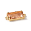Transparent K9 Glass Connector Charms GLAA-A005-11LG-4