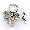 Tibetan Style Zinc Alloy Toggle Clasps TIBEP-R334-120AS-RS-1