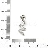 Brass Micro Pave Cubic Zirconia Pendants KK-P302-09P-3