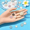 10 Styles Alloy Enamel Pendants ENAM-YW0005-16A-5