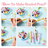 8Pcs Star Sequin Ball-Point Pen FIND-TA0006-16-4