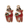 Alloy Enamel Pendants ENAM-S126-063-NR-2