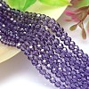 Imitation Austrian Crystal Bead Strands G-M181-8mm-26A-1