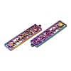 Ion Plating(IP) 304 Stainless Steel Pendants STAS-L020-004RC-2