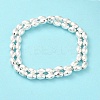 Electroplated Strong Magnetic Synthetic Hematite Beads Strands G-P518-03D-2