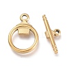Ion Plating(IP) 304 Stainless Steel Toggle Clasps STAS-M278-02G-2
