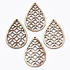 Unfinished Hollow Wood Big Pendants WOOD-N006-101-1