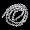 Transparent Electroplate Glass Beads Strands EGLA-A039-T3mm-A13-2