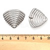 304 Stainless Steel Studs Earrings for Women LS-EJEW-K306-22P-5
