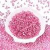 Baking Paint Transparent Glass Seed Beads SEED-N006-05D-2