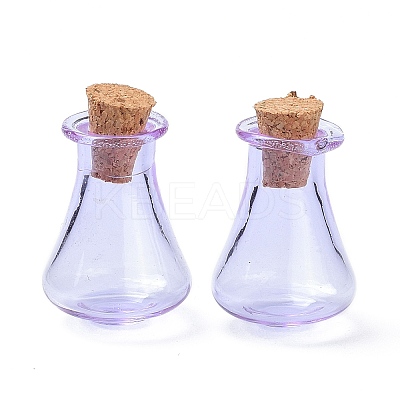 Glass Cork Bottles LS-AJEW-O032-01E-1