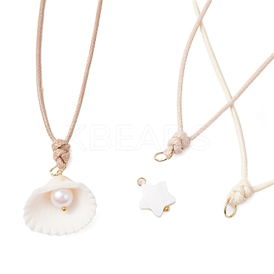 Adjustable Korean Waxed Polyester Cord Necklace Making AJEW-JB01310-01-1