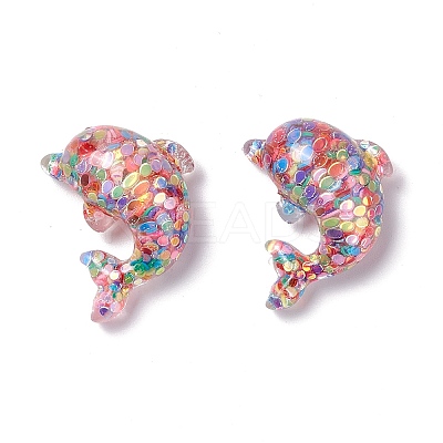 Transparent Resin Cabochons LS-RESI-I039-11-1