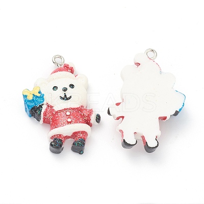 Resin Pendants RESI-O010-17-1