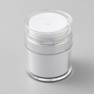 Plastic Airless Pump Jars AJEW-WH0413-34C-1