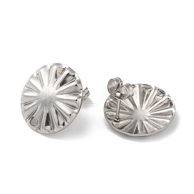 Non-Tarnish 304 Stainless Steel Stud Earring Findings STAS-P328-14P-1