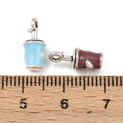 Alloy Enamel Charms FIND-Z106-01AS-03-1