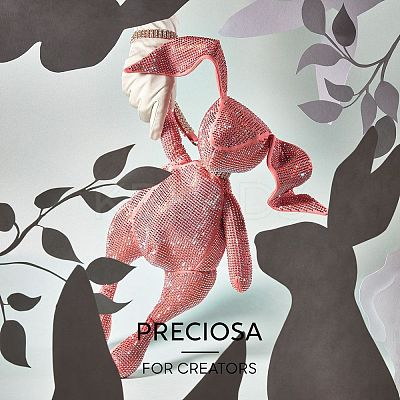 Preciosa® Crystal Hotfix Flatback Stones Y-PRC-HSS8-90110-1