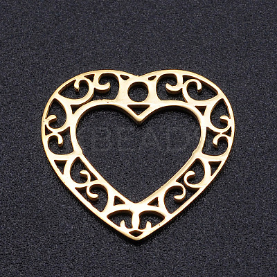 PVD Vacuum Plating 201 Stainless Steel Pendants STAS-S105-JN901-2-1