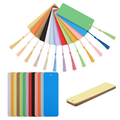 DIY Blank Bookmark Making Kit DIY-GL0004-30-1