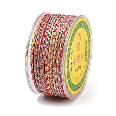 11M Braided Nylon Chinese Knot Cord WCOR-B001-2mm-04-1