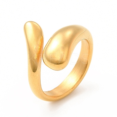 Ion Plating(IP) 304 Stainless Steel Finger Rings for Women Men RJEW-C049-36A-G-1
