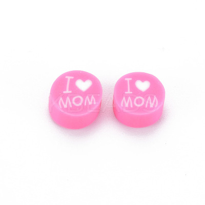 Handmade Polymer Clay Beads X1-CLAY-T019-11H-1