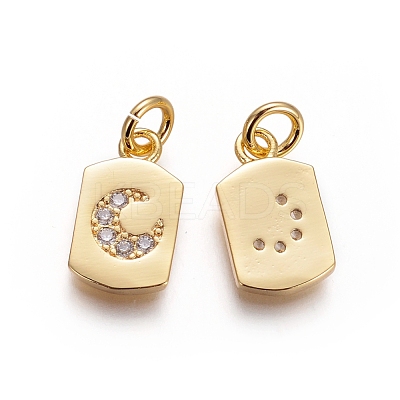 Brass Charms KK-I656-22G-1