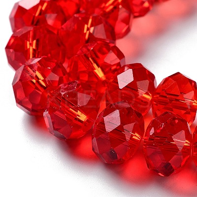 Glass Beads Strands GR12MMY-47L-1