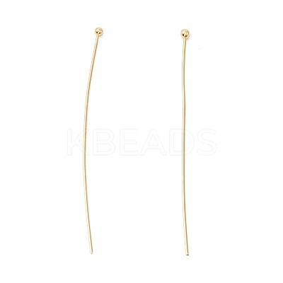 Brass Ball Head Pins KK-WH0058-02D-G01-1