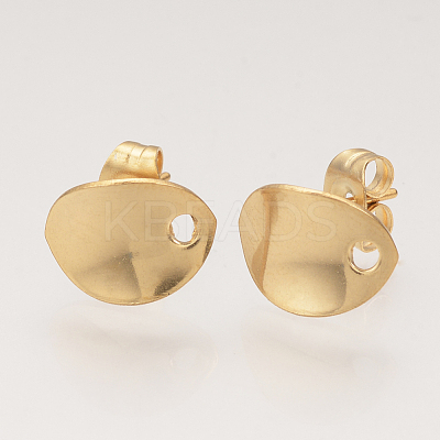 304 Stainless Steel Stud Earring Findings X-STAS-Q223-06-1
