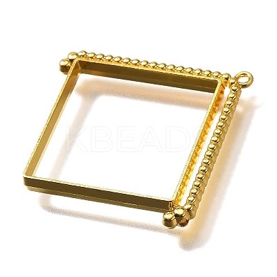 Alloy Open Back Bezel Pendants PALLOY-I223-08G-1