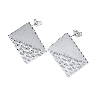 Tarnish Resistant 201 Stainless Steel Stud Earrings EJEW-K270-26P-1