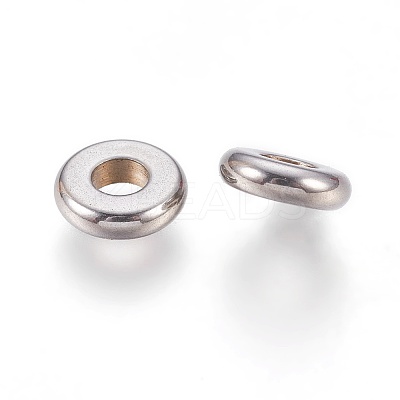 Non-Tarnish 304 Stainless Steel Spacer Beads A-STAS-L207-07P-1