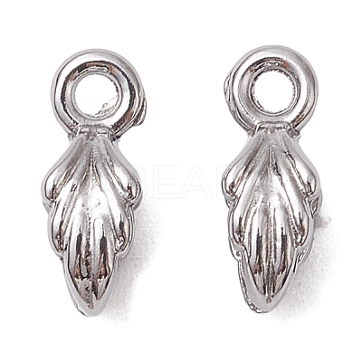 Non-Tarnish 304 Stainless Steel Ice Pick Pinch Bails STAS-K277-05B-P-1