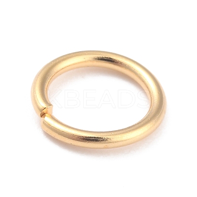 Rack Plating Brass Open Jump Rings KK-O139-18Q-G-1
