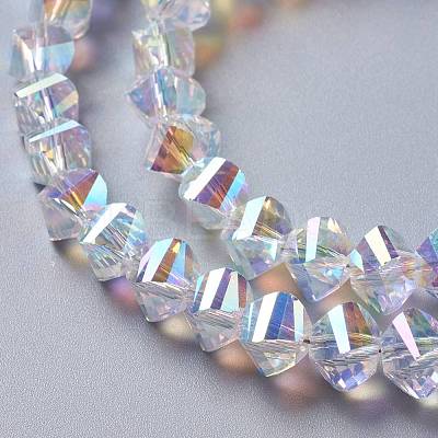 Glass Imitation Austrian Crystal Beads GLAA-F108-08A-1