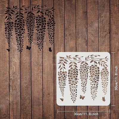 Plastic Reusable Drawing Painting Stencils Templates DIY-WH0172-481-1