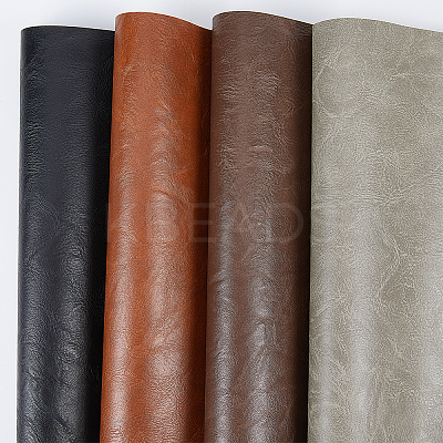Rectangle PU Leather Fabric AJEW-WH0089-52A-03-1