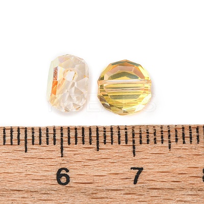 Electroplate Glass Beads EGLA-U003-01A-HP04-1
