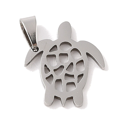 Non-Tarnish 201 Stainless Steel Pendants STAS-A094-04E-P-1