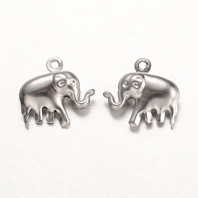 Tarnish Resistant 316 Surgical Stainless Steel Pendants STAS-K096-02P-1