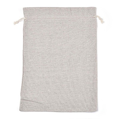Cotton Cloth Packing Pouches Drawstring Bags ABAG-R011-25X35-01-1