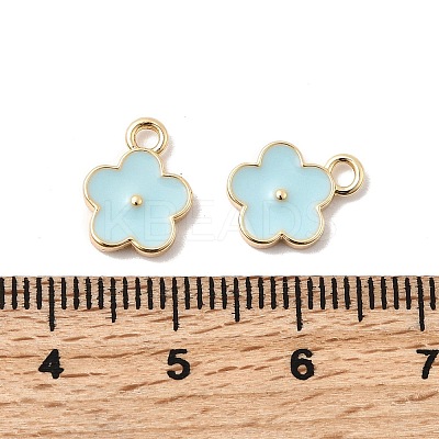 Brass Enamel Pendants KK-A277-02G-02-1